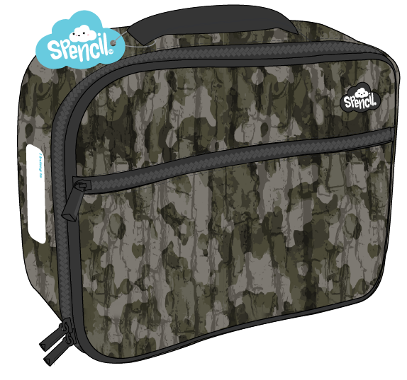 Big Cooler Lunch Bag - Bush Camo