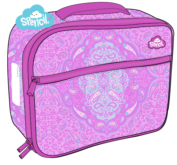 Big Cooler Lunch Bag - Paisley Daze