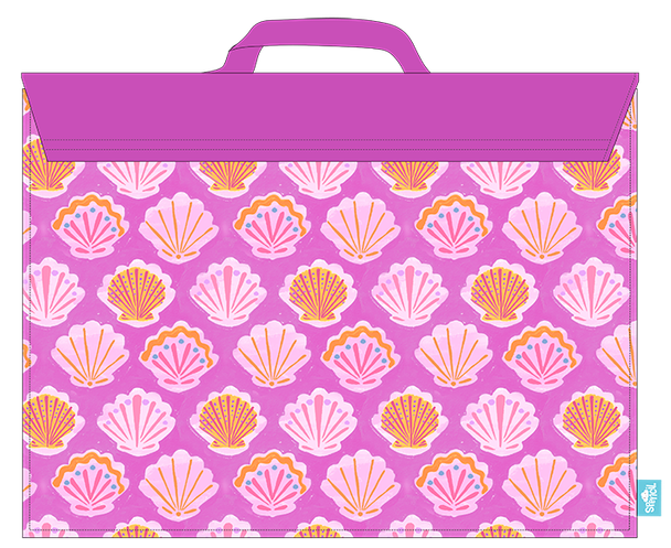 Library Bag - Pearl Tide