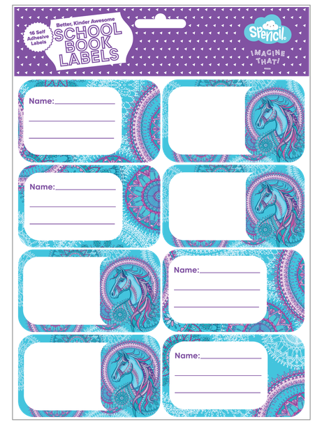 Book Labels - Amethyst Spirit