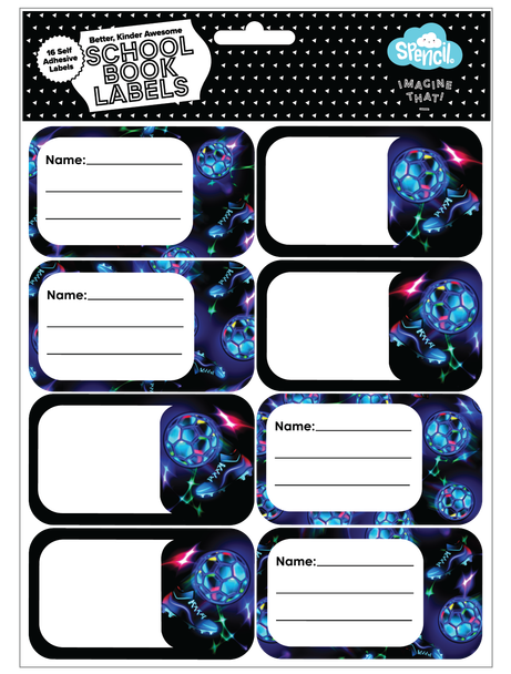 Book Labels - Striker