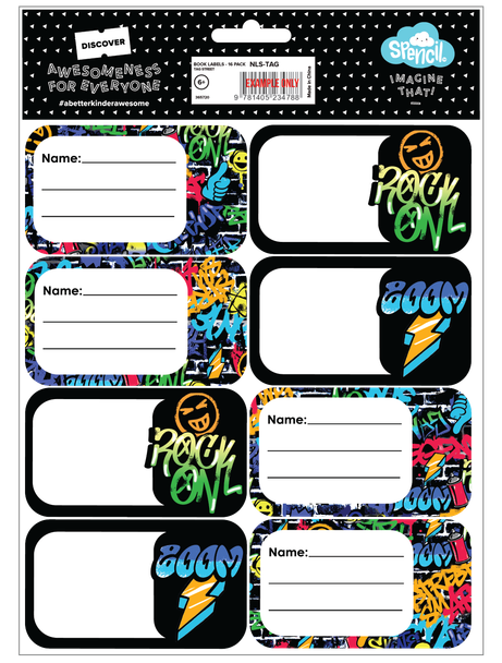 Book Labels - Tag Street