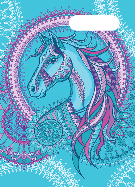 A4 Book Cover - Amethyst Spirit