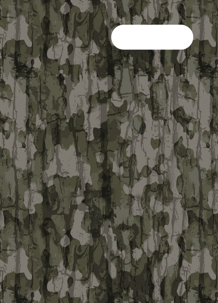 A4 Book Cover - Bush Camo