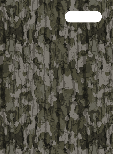 Scrapbook Cover - Bush Camo