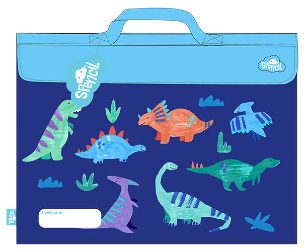 Library Bag - Dino Pals