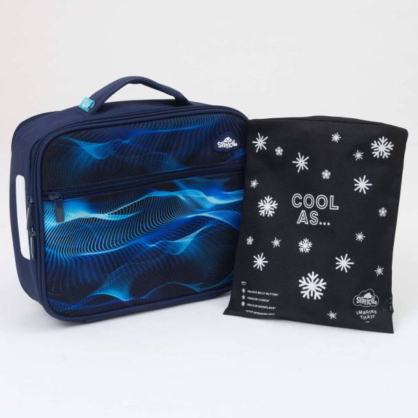Big Cooler Lunch Bag + Chill Pack - Sonic Riptide