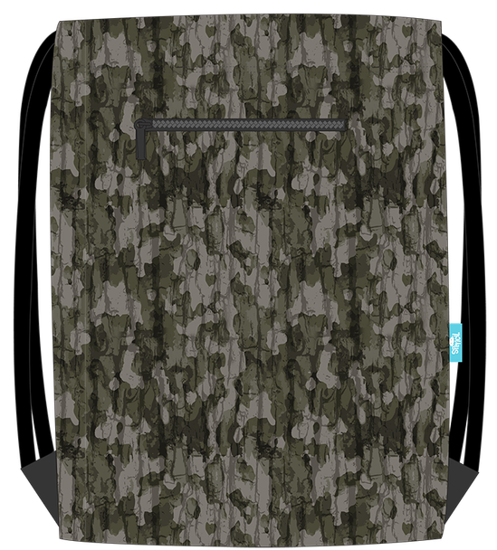 Big Drawstring Bag - Bush Camo