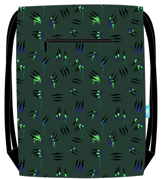 Big Drawstring Bag - Raptor Rampage