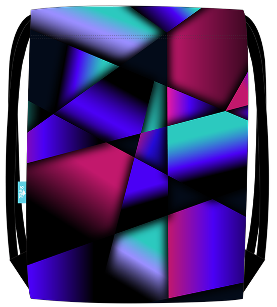 Big Drawstring Bag - Shatter