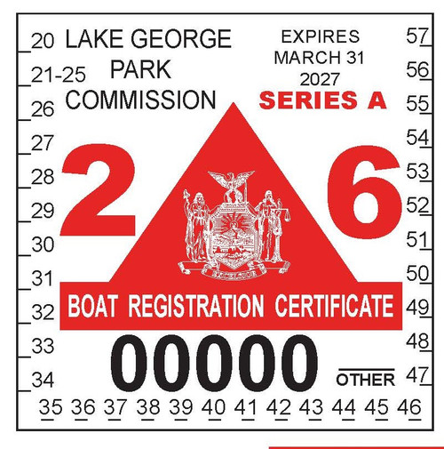 Annual Registration - Unequipped - 16'-20'