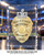 Los Angeles County Fire Dept. RETIRED Super Bowl Badge + Acrylic  - Gold