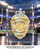 Los Angeles County Fire Dept. RETIRED Super Bowl Badge + Acrylic  - Gold