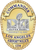 Los Angeles Airport Police Oval Shield - Gold