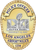 Los Angeles Airport Police Oval Shield - Gold