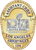 Los Angeles Airport Police Oval Shield - Gold