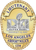 Los Angeles Airport Police Oval Shield - Gold