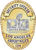 Los Angeles Airport Police Oval Shield - Gold