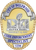 Inglewood Code Enforcement Oval Shield - Gold with Silver panels