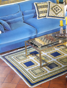 Kit Arraiolos  - Tapete Palaciano 2.20 x 2.20 m