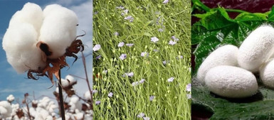 Tipos de Fios - Fibras Naturais