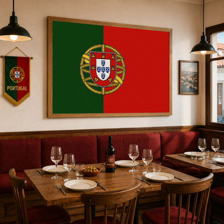 painel de arraiolos bandeira de portugal