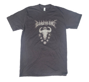 Unisex Gorgolon Horned Skull Metal T Shirt. Unisex Gorgolon Horned Skull Metal T Shirt.