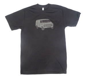 Unisex Blue King Dodge Tradesman Cargo Van T Shirt. Unisex Blue King Dodge Tradesman Cargo Van T Shirt.