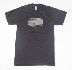Unisex Blue King Ford Econoline 2nd Generation Cargo Van 1968-1974 T Shirt. Unisex Blue King Ford Econoline 2nd Generation Cargo Van 1968-1974 T Shirt.