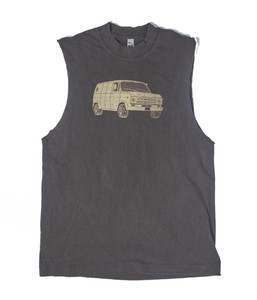 1975-1991 Ford Econoline 3G boogie van black Tank Top. 1975-1991 Ford Econoline 3G boogie van black Tank Top.