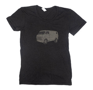 Blue King Ford Econoline 2nd Generation Cargo Van 1968-1974 Women's T Shirt. Blue King Ford Econoline 2nd Generation Cargo Van 1968-1974 Women's T Shirt.