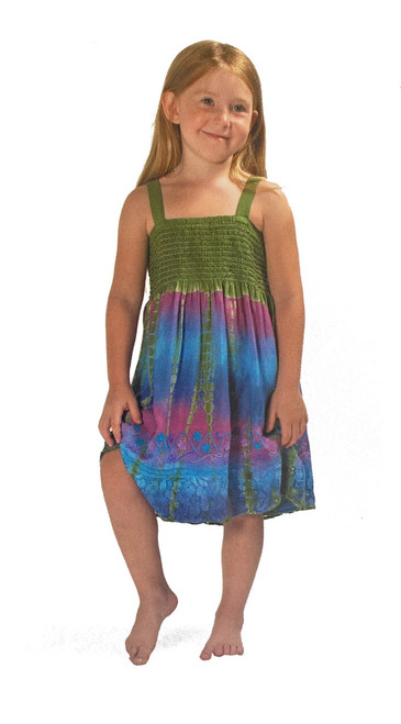 Girls Assorted Tie Dye Dresses