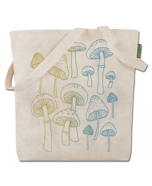 Mushrooms Canvas Tote Bag