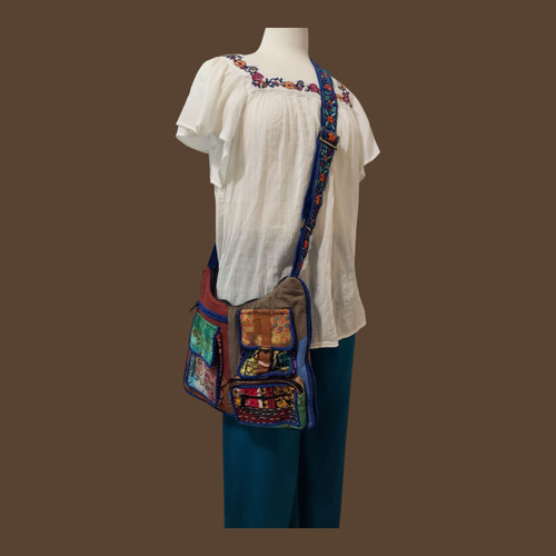 SALE! Large Expandable Patchwork Cargo Bag-EXACT PATTERN