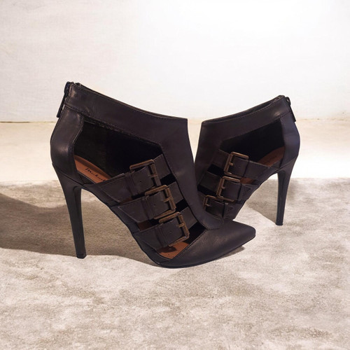 Pre-Loved Michael Antonio Buckle Stilettos Size 7.5