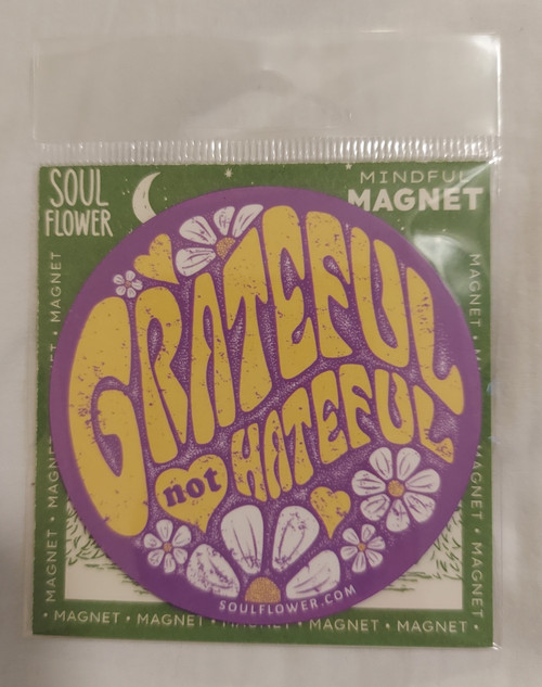 Grateful Not Hateful Magnet