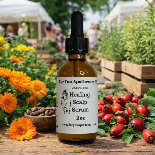 Natural Healing Scalp Serum w/ Essential Oils