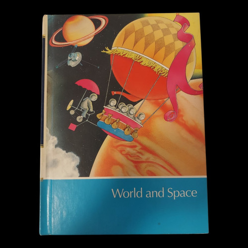 Pre-Loved Vintage Childcraft World and Space Book (Hardcover) 