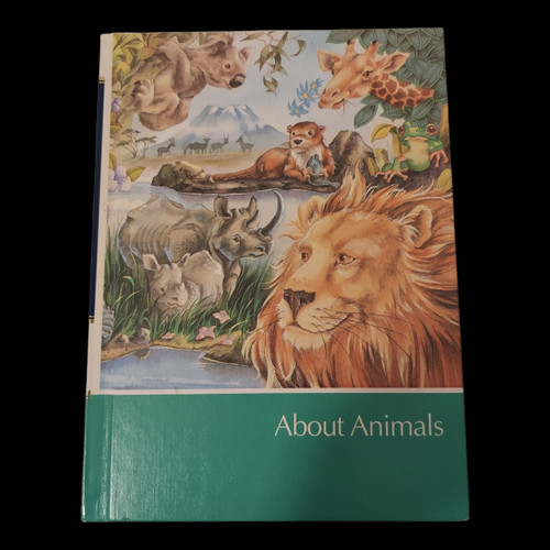Pre-Loved Vintage Childcraft World About Animals (Hardcover) 