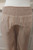 Smocked Waist Flared Leg Rayon Pants 