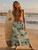 Rayon Tie-Dye Gauchos w/ Drawstring Waist