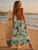 Rayon Tie-Dye Gauchos w/ Drawstring Waist