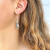 Diamond-Shaped Abalone Earrings