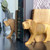 Carved Lion Book Ends-Set of 2