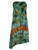 Tie Dye Strapless Dress/Skirt w/ Asymmetrical Hem