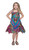 Girls Tie Dye Spinner Dress-Blue or Pink