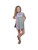 Girls Embroidered Patchwork Panel Dress