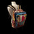 Large Patchwork and Vegan Leather Backpack
