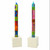 Hand Painted Shahida Design Dinner Candles-Set of 2