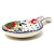 Mexican Pottery Spoon Rest-Blue or White
